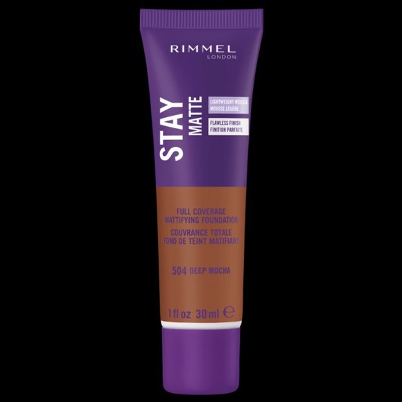 **New Never Used** STAY MATTE LIQUID MOUSSE FOUNDATION Deep Mocha - Picture 2 of 2